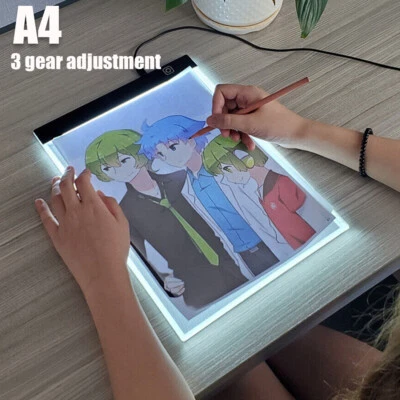 £9.36 • Buy A4 LED Light Tracing Drawing Board Box Stencil Tattoo Copy Table Artist Craft