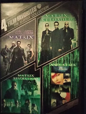 4 Film Favorites: The Matrix Collection (DVD) • $1