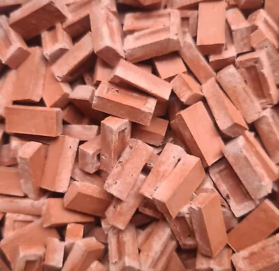 £12.95 • Buy 500 1:16th Scale Miniature Reclaimed Style Diorama Bricks
