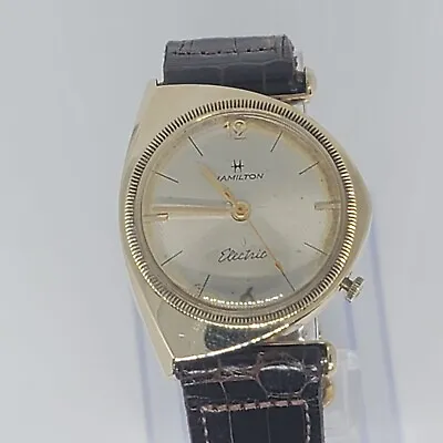 Vintage Rare Collectable 1960s Hamilton Savitar 14K Yellow Gold Watch Cal. 505 • $1850