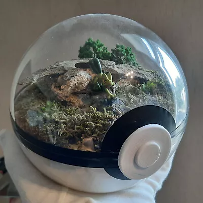 £34.99 • Buy Handmade Treeko Terrarium Pokeball Pokemon Birthday Gift