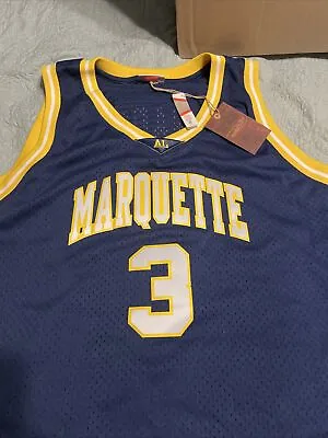 Marquette Dwyane Wade Mitchell And Ness Jersey Mens Size 5XLT • $55