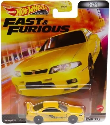 Hot Wheels 1:64 Fast & Furious Retro Nissan Skyline GT-R BNR33 Diecast HCP26 • $13.99