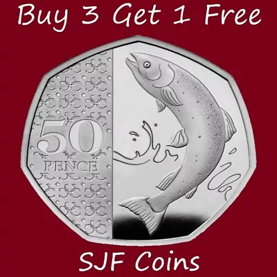 1971 - 2024 Royal Mint 50p Fifty Pence PROOF Coin - Choose Your Year • £7.99