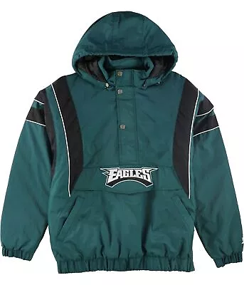 STARTER Mens Philadelphia Eagles Jacket Green Large (Regular) • $212.74