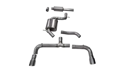 $1696.99 • Buy Corsa 3  Cat Back Sport Exhaust System Fits 14 - 16 Volkswagen Golf GTI - 14834