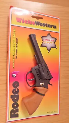 BH857: Lone Star Wicke Rodeo Cowboy Western Revolver - Childs Toy No 0423 • £25