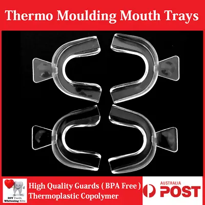 $10.99 • Buy Teeth Whitening Thermo Mould Mouth Trays ( 2,4,6, Or 8 HIGH QUALITY GUARDS )