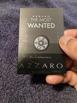 Azzaro The Most Wanted Men's Eau De Parfum Intense Sample Spray 1.5ml /0.05oz • $9.99