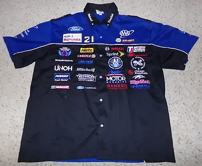 Speed Zone Men 2 XL 2014 Ford Student Auto Skills National Finalist Button Shirt • $9.99