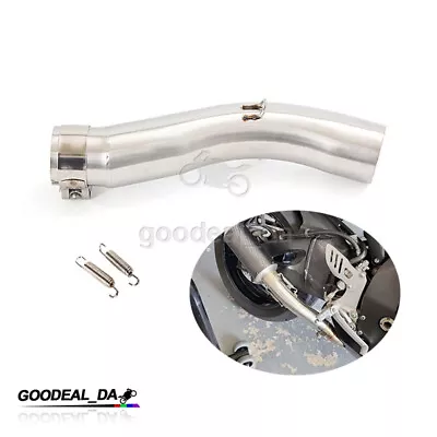 For Suzuki GSXR750 GSXR600 2008-2010 Slip On ATV Exhaust System Middle Link Pipe • $52.02