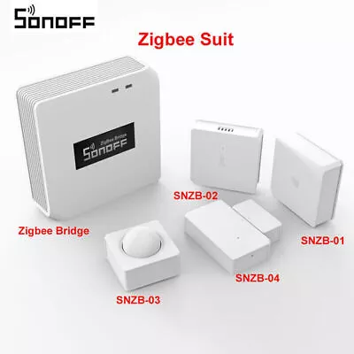 SONOFF Zigbee Bridge Smart WiFi Switch Wireless Temperature And Humidity Sensor • $17.59