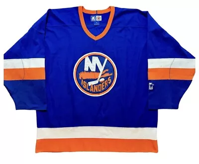 Vintage Starter NHL New York Islanders Hockey Jersey Size XL Eastern Conference • $59.99