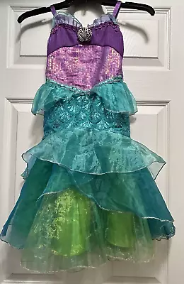 Disney Store Princess Ariel Costume The Little Mermaid Size 4 • $15