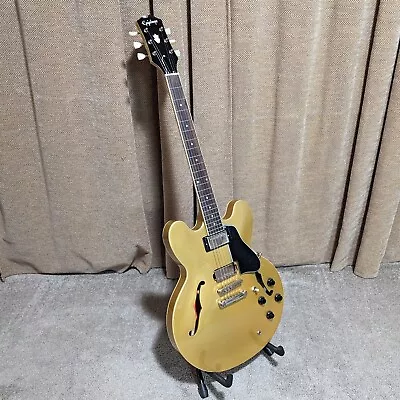 Epiphone ES-335 Traditional Pro Semi-Hollow Electric Guitar - Cracked Neck • $289.99