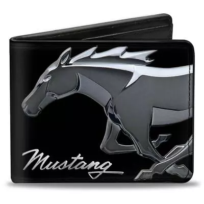Wallet - Mustang Running Horse Bi-Fold Wallet - We Ship Worldwide & FREE To US😎 • $16.50