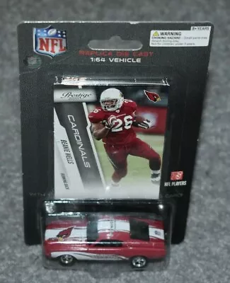 Arizona Cardinals Beanie Wells #26 1:64 Replica Diecast Ford Mustang Car & Card • $14.99