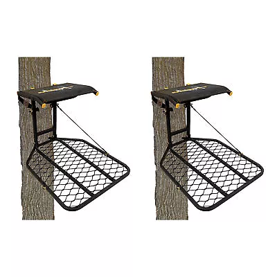 Muddy The Boss Wide Stance Hang On 1 Person Deer Hunting Tree Stand (2 Pack) • $168.99