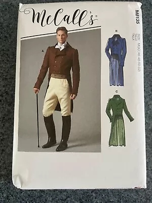 McCall's Men’s Costume Jackets Sewing Pattern No. M8135 • £14