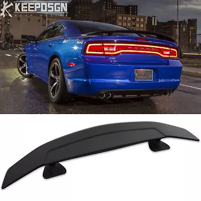 For Dodge Charger Daytona R/T 46  Matte Black Rear Trunk Spoiler GT Racing Wing • $89.71