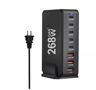 Fast Charging Station Multi Ports USB Hub Wall Charger Power Adapter PD 100W 18W • $44.99