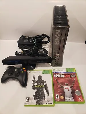 Microsoft Xbox 360 MW 3 Console 320GB W/Kinect Call Of Duty NBA 2K14 • $135.99