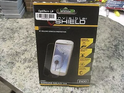 ZAGG SAMSUNG GALAXY S3 (S III) Invisible Shield Cell Phone Screen Protector FAST • $3.99