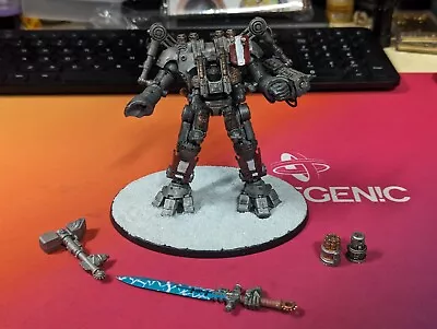 Warhammer 40K Grey Knights Nemesis Dreadknight PAINTED And Magnetized • $50