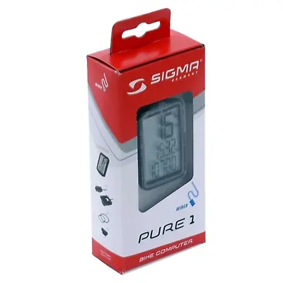 SIGMA Pure 1 Basic Bicycle Computer Wired | Speed Distance Time | Compact • $34.99