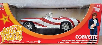 ERTL Joyride 1966 Chevy Corvette Austin Powers Movie 1:18 Diecast Car FREEUSHIP • $84.95