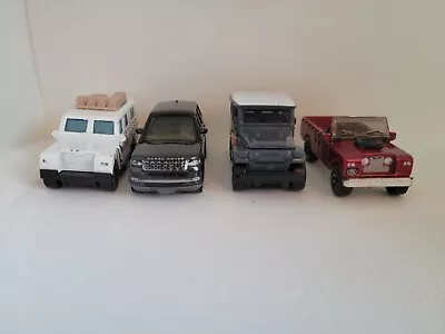 4 Matchbox. 3 Land Rovers 1 Toyota Land Cruiser. Loose Matchbox  • $19.99