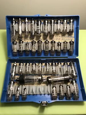 $110 • Buy Philips. Ei Nis...yugoslavia Vintage Vacuum Tubes Lot In Original Case-box