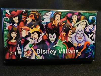 Elongated Pressed Penny Souvenir Album Book ... Disney Villians • $6.50