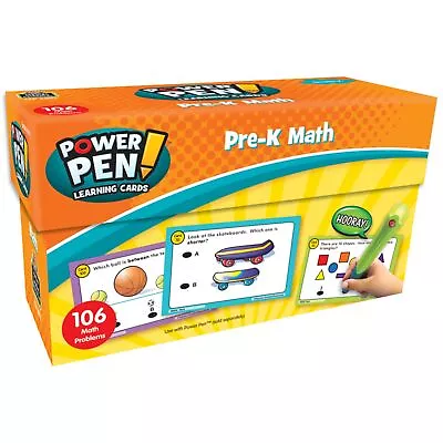 Power Pen Learning Cards: Math Grade PreK • $31.42