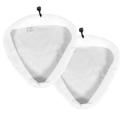 2 X Cloths Covers Pads For Beldray 5in1 10in1 15in1 Easy Reach Steam Cleaner Mop • £6.99