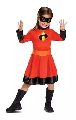 Violet Classic Toddler Disney Incredibles 2 Fancy Dress Halloween Costume 3T-4T • $29.88