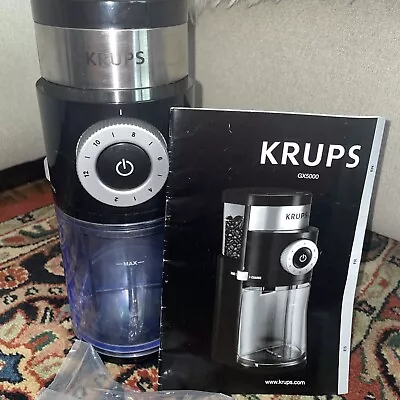 KRUPS GX5000 Burr Programmable Coffee Grinder • $22.99