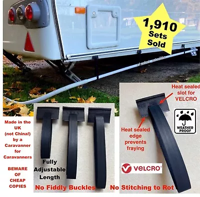 Caravan Waste Water Pipe Support Straps  For Rigid Flexi & Colapz Pipes • £7