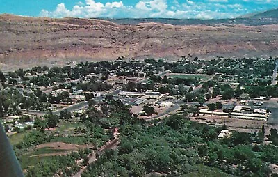 Bird's Eye View Moab Utah Postcard 1960's • $1.99