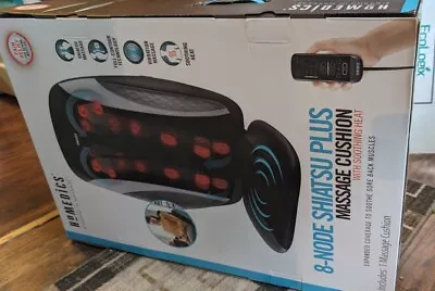 HoMEDiCS 8-Node Shiatsu Plus Massage Cushion With Heat • $80