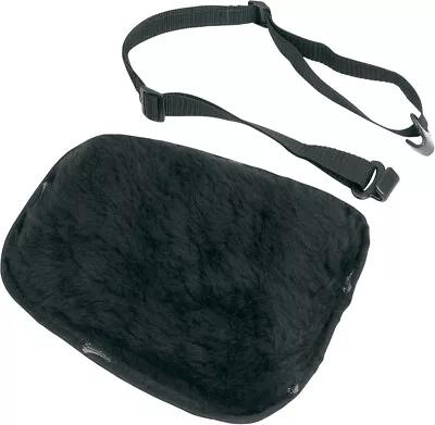 Saddlemen Motorcycle Gel Seat Pad W/Synthetic Black Sheepskin Cover 5.5x9x7 • $84