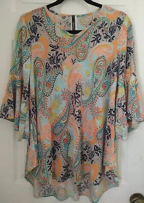 YAHADA - Women's Paisley Blouse - Size Small • $9