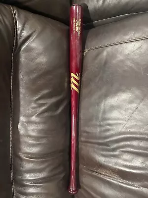 Marucci AM22 Youth Maple Wood Baseball Bat 31  24oz Handcrafted Red • $40