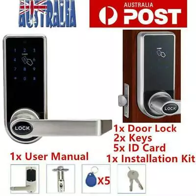 Electronic Keypad Smart Deadbolt Lock Smart Digital Door Lock With Code • $115.99