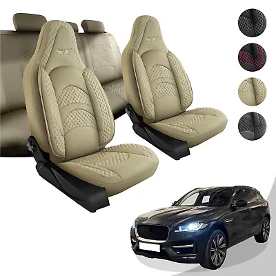 Seat Cover Completely Fits Jaguar F-Pace In Beige Pilot 3.3 • £150.98