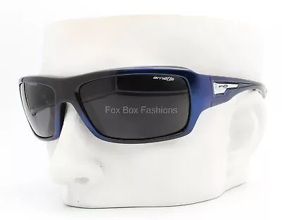 Arnette Mover 4151-2057/87 Men's Wrap Sunglasses Polished Blue & Black  • $65