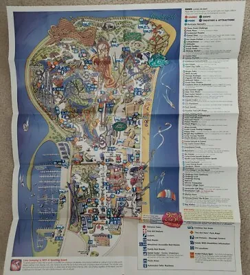 2006 Cedar Point Amusement Park Brochure Map Guide Pamphlet • $6.25