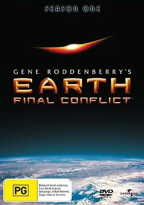 Earth Final Conflict : Season 1 (DVD 6-Disc Box Set) REGION-4 NEW FREE POST • £24.95