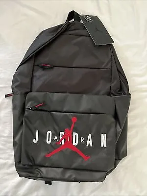 New Nike Air Jordan JUMPMAN Pivot Black Red White Boys / MENS Backpack • $45.99