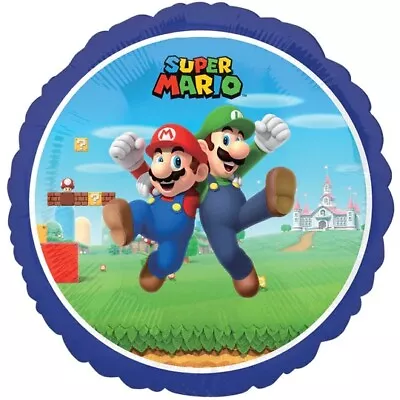 Super Mario Bros. 18  Foil Balloon (Packaged) • $4